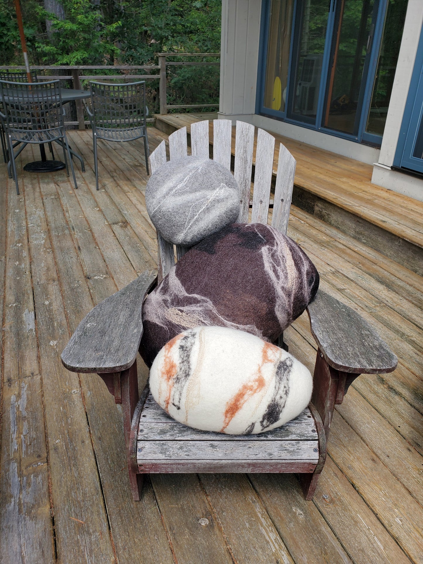 River Rock Pillow - Cream