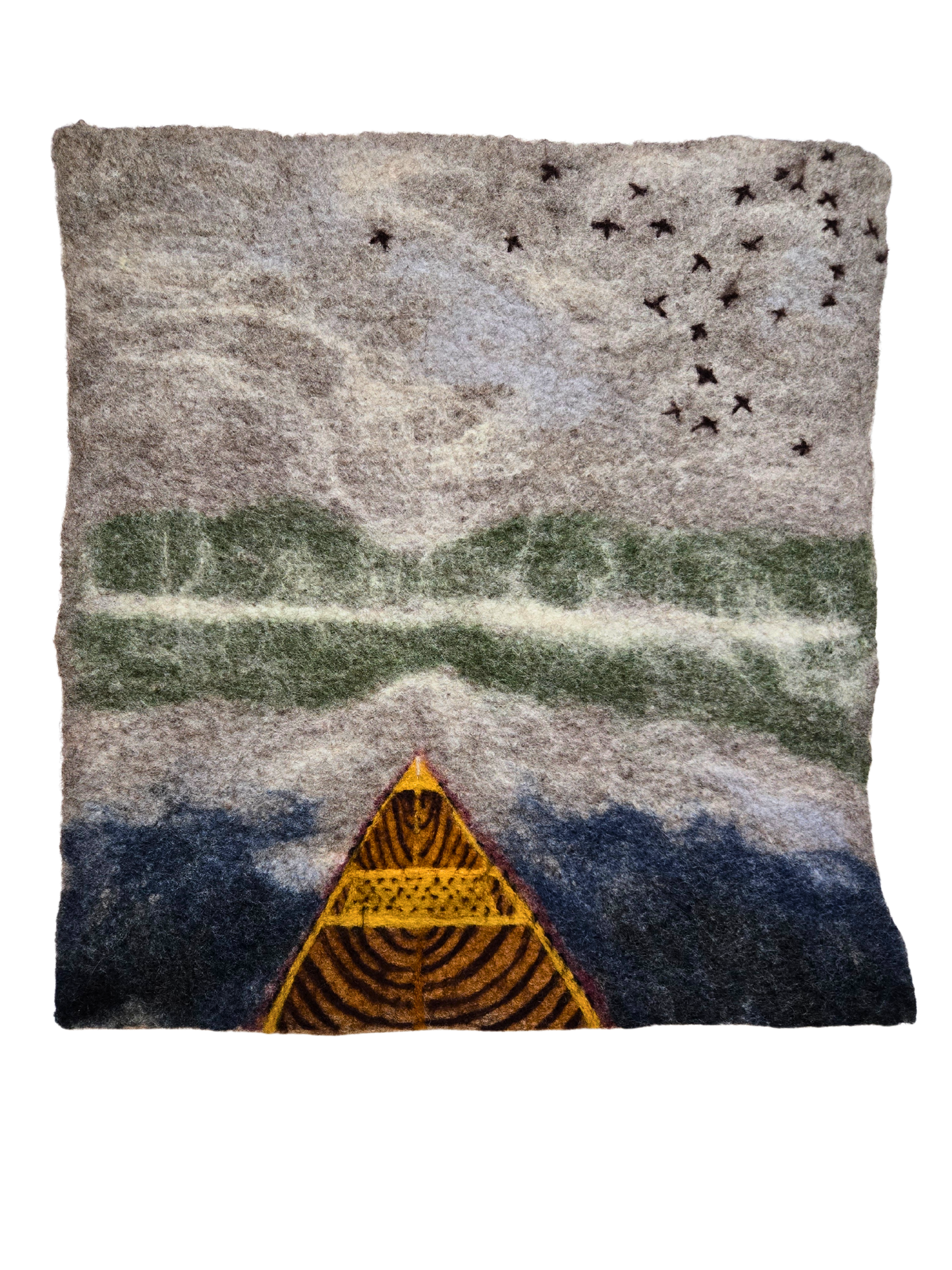 Across Calm Blue Waters