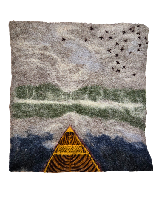 Across Calm Blue Waters