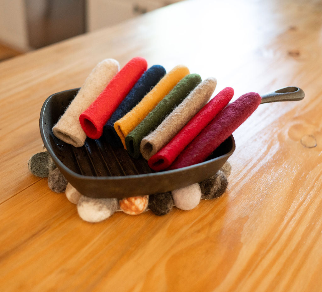 Gourmet Merino Wool Pot Holder