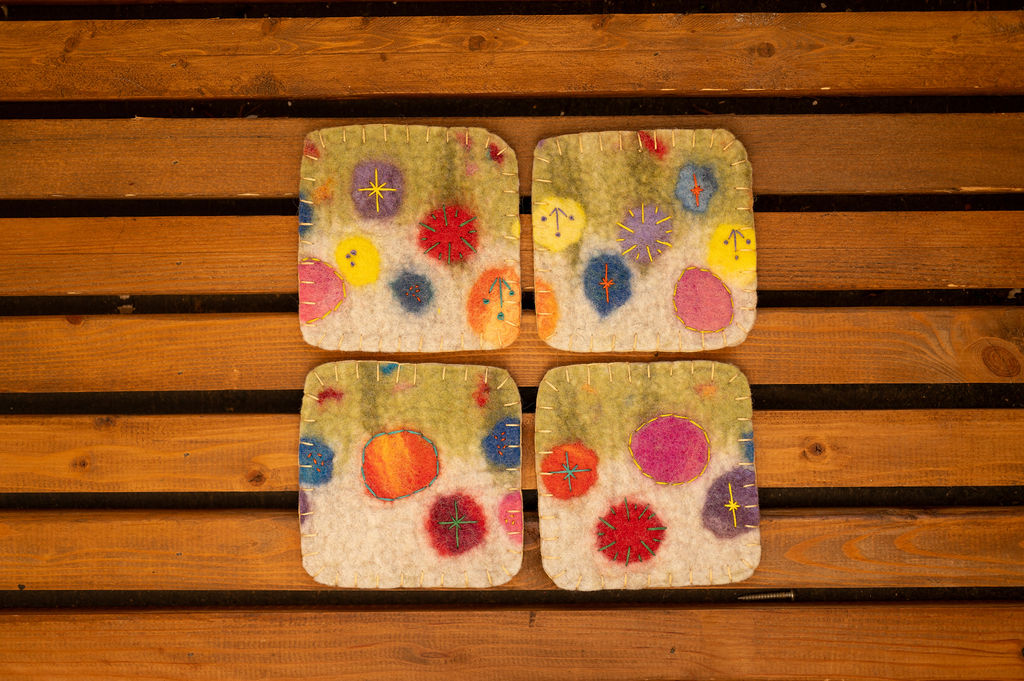 Wildflower Meadow Coasters