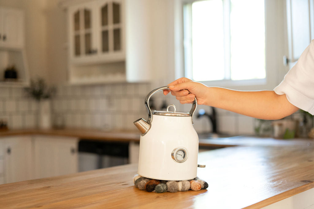 River Rock Wool Trivet