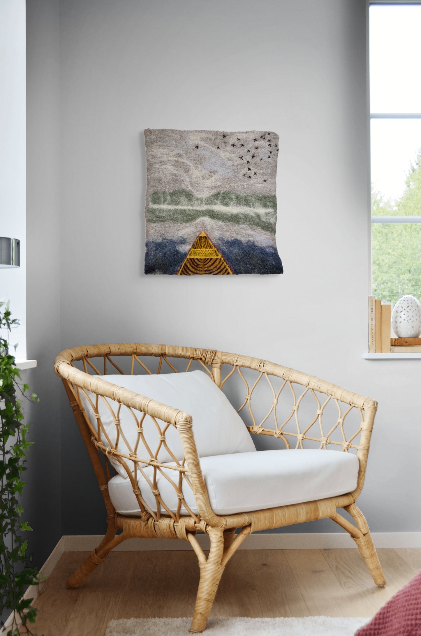 Across Calm Blue Waters