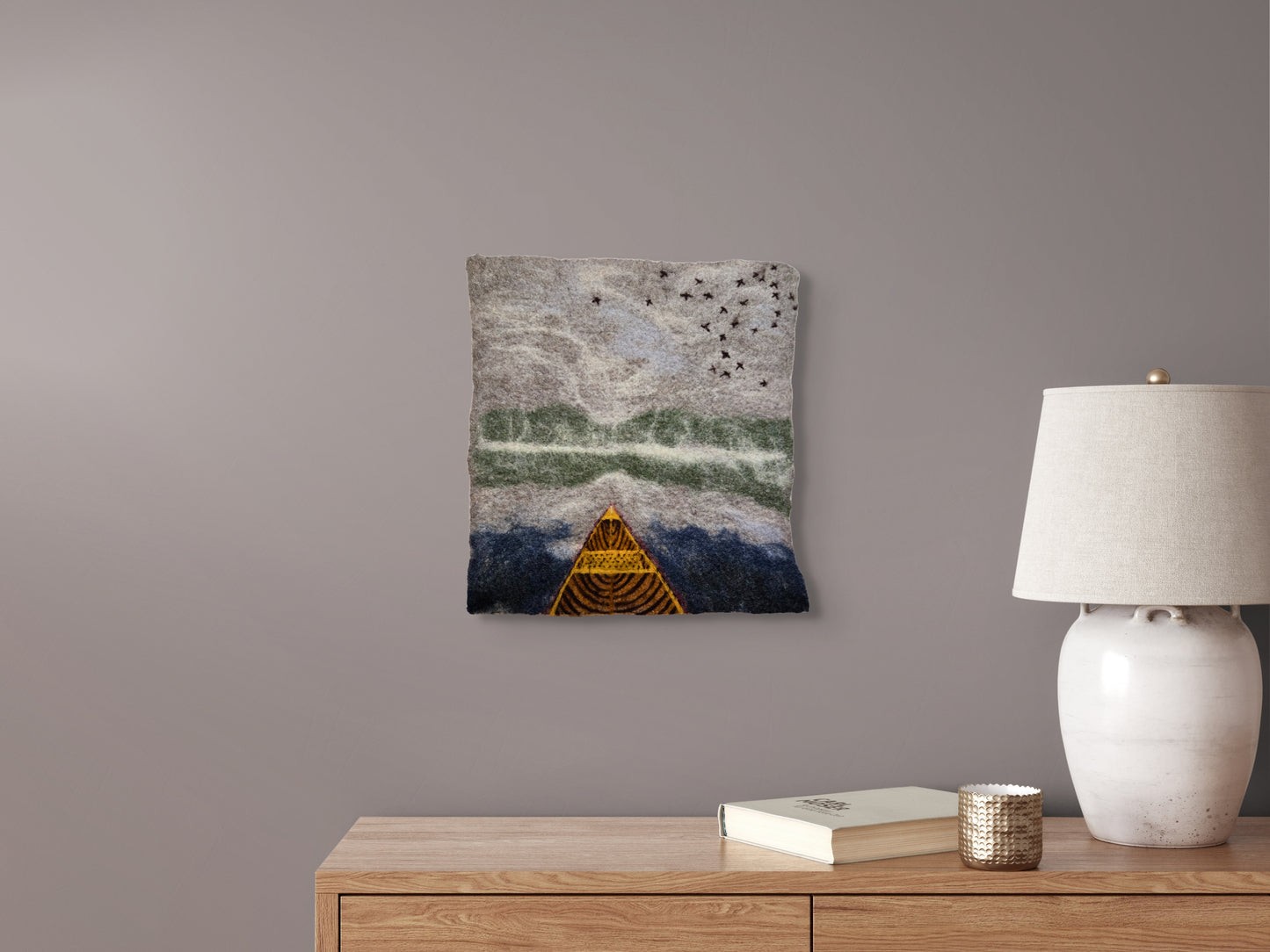 Across Calm Blue Waters