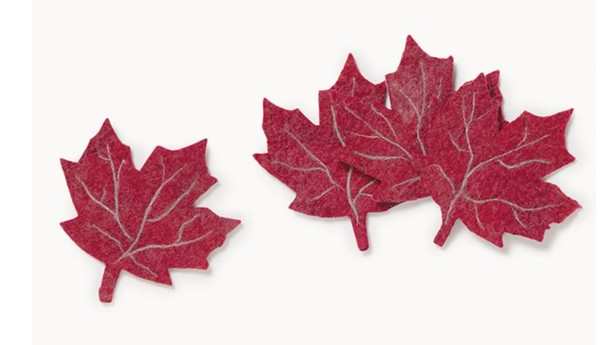 Red Maple Leaf Coasters