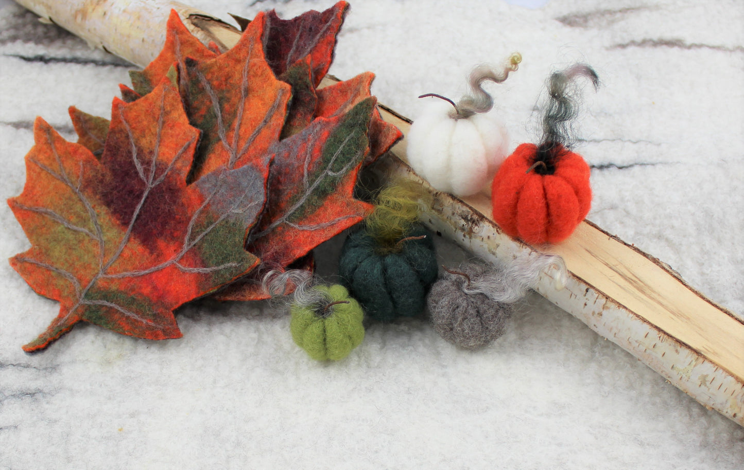 Fall -Coloured Maple Leaf Coasters