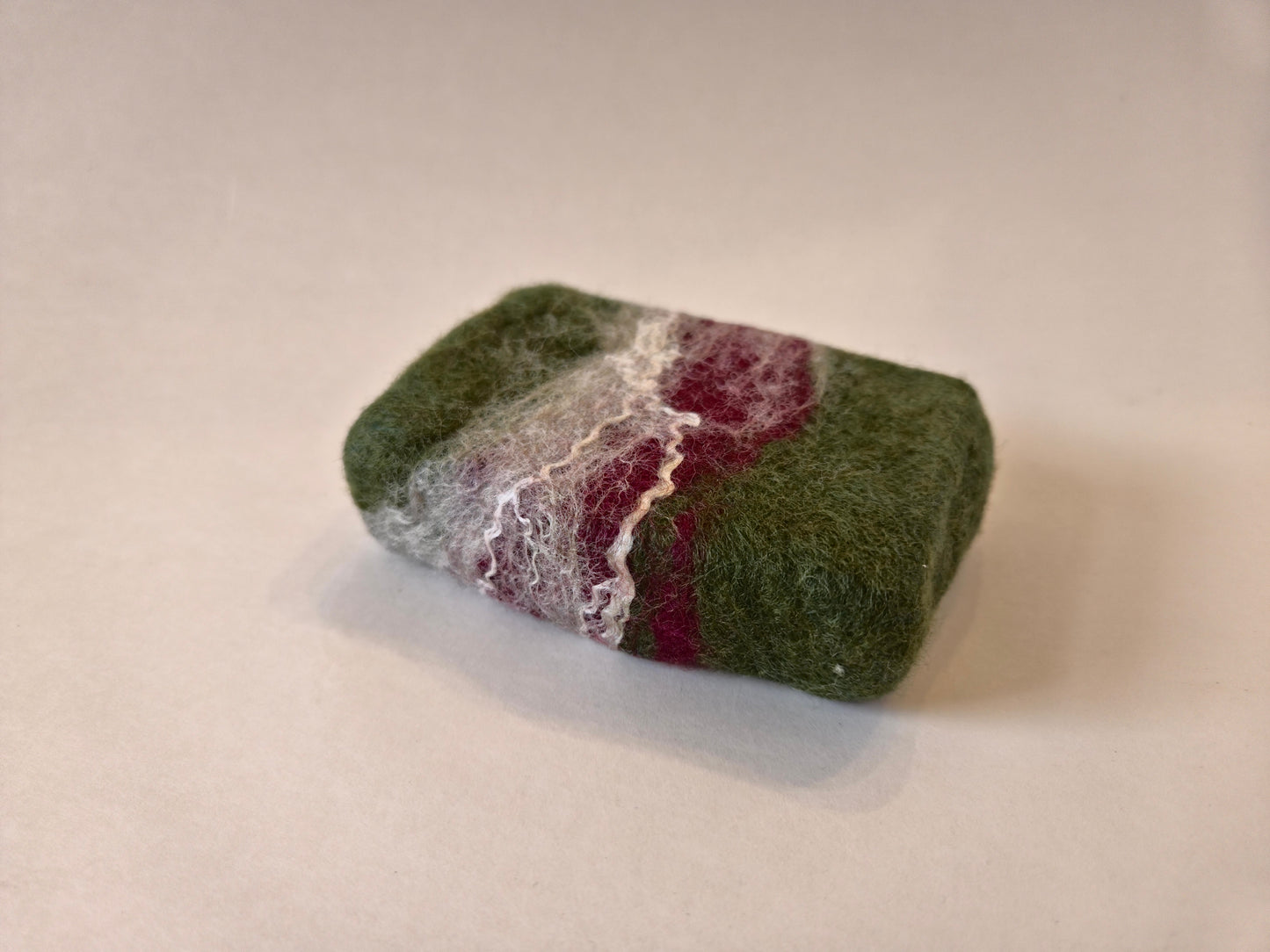 Felted Christmas Soaps