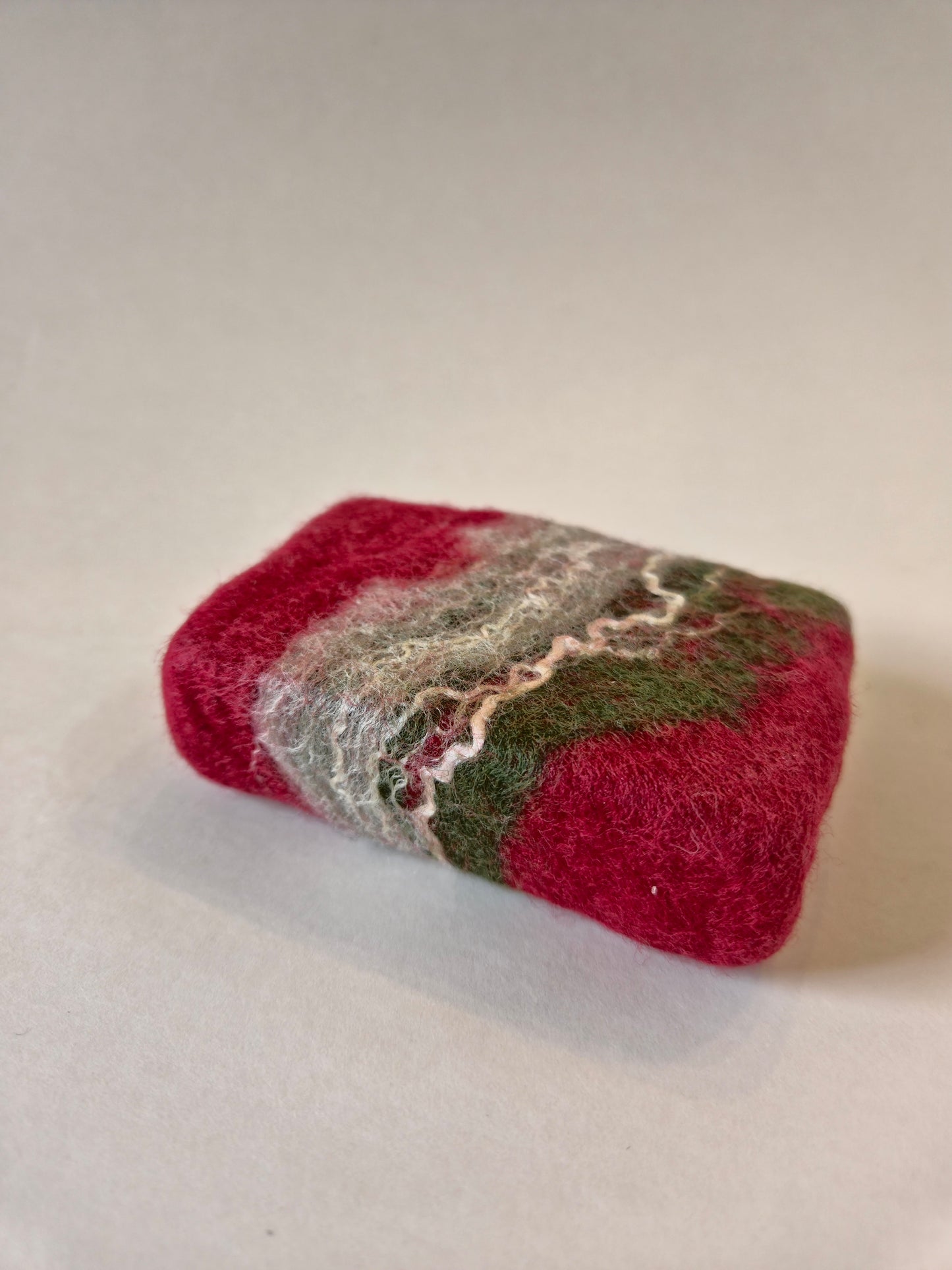 Felted Christmas Soaps