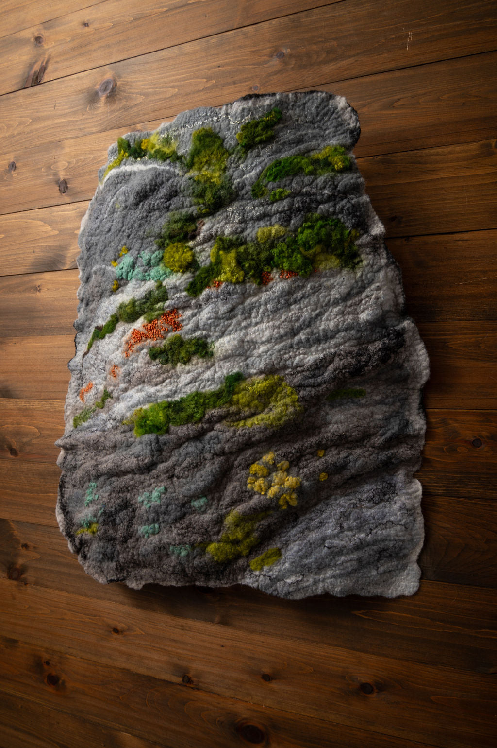 Quiet Growth Along the Granite Folds