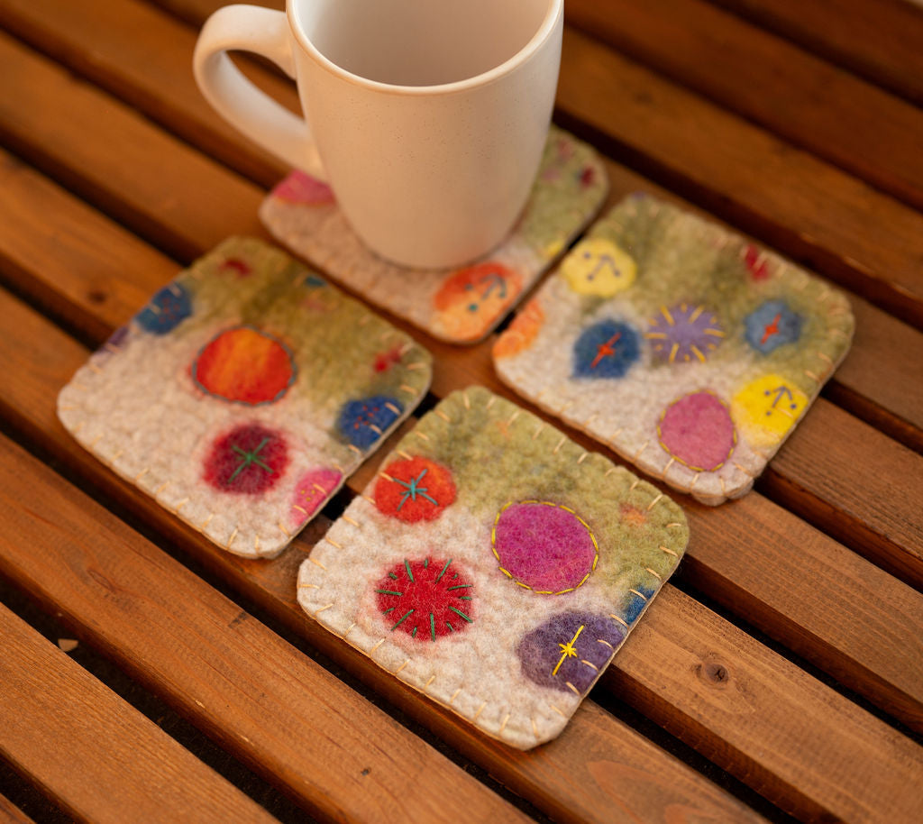 Wildflower Meadow Coasters