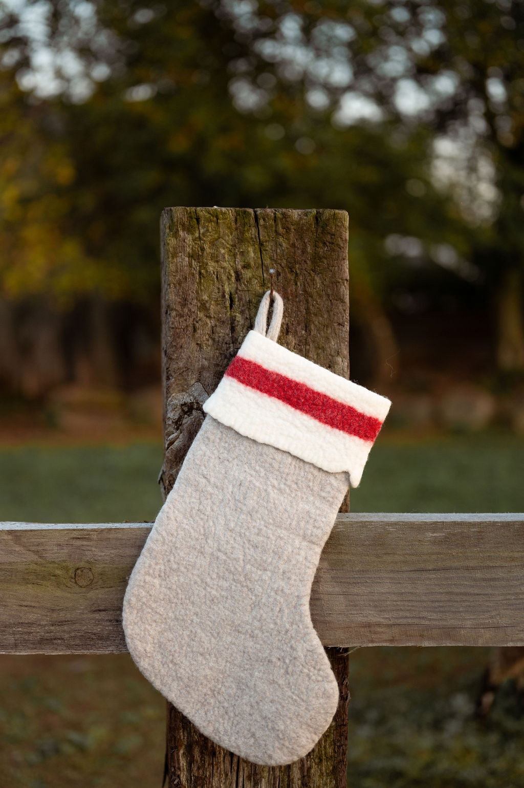 Christmas Stocking - Wool Sock