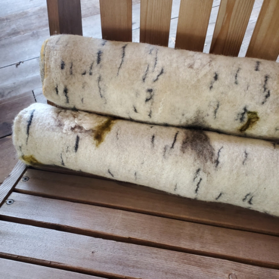 Birch Log Pillows