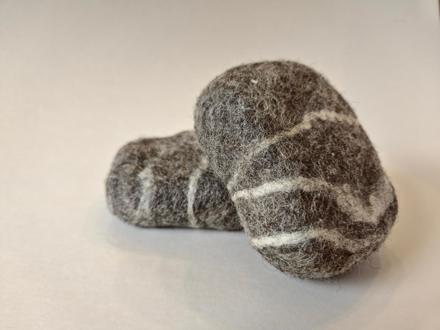 River Rock Felted Lemongrass Soap