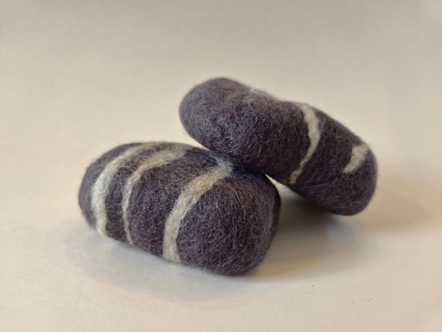 River Rock Felted Lemongrass Soap